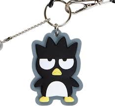 SANRIO JAPAN ORIGINAL BADTZ MARU MINI CASE WITH KEYCHAIN