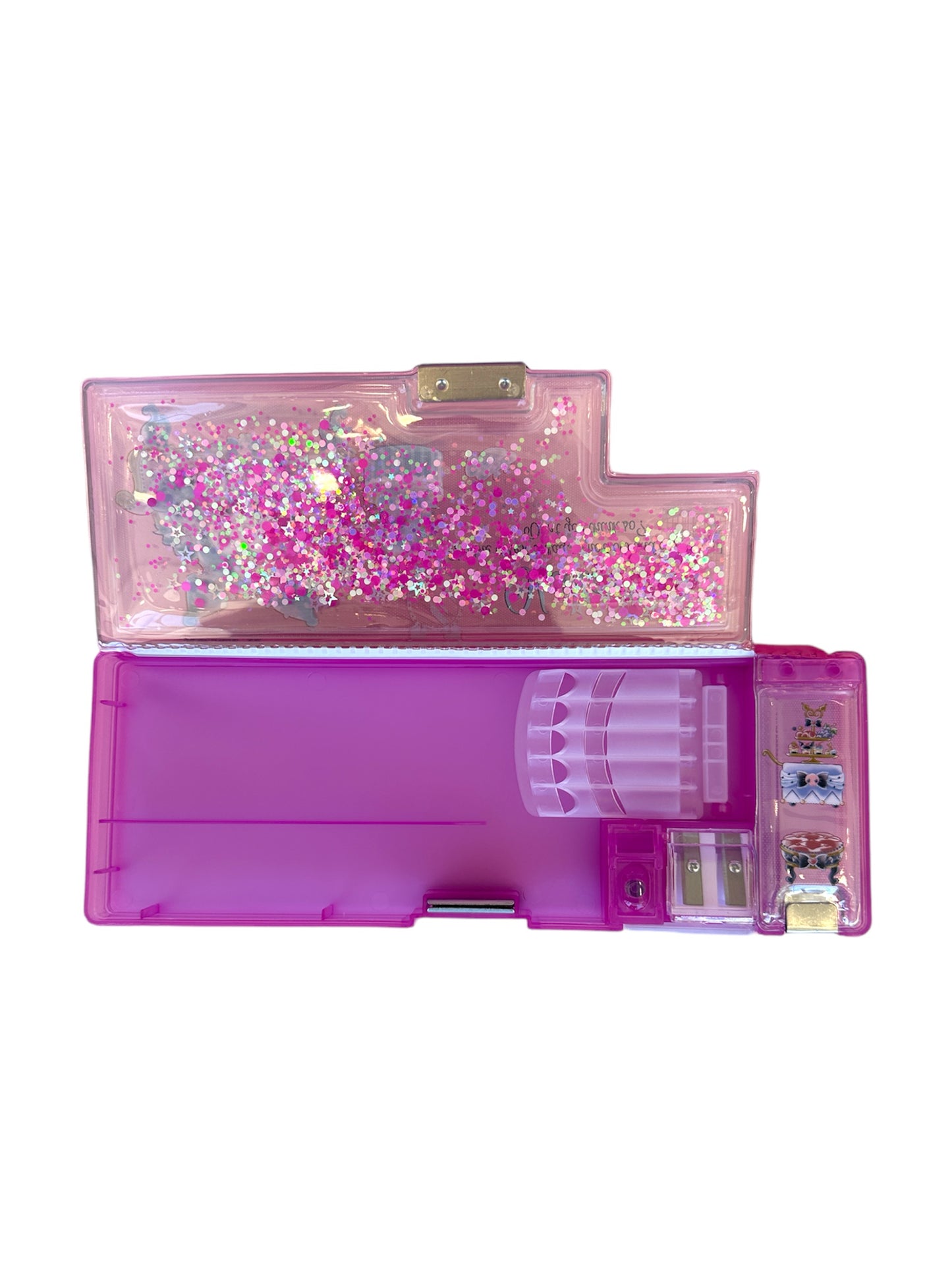 SANRIO KU & MM PENCIL BOX PINK