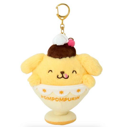 SANRIO ORIGINAL POMPOMPURIN 30TH ANNIVERSARY MASCOT HOLDER (PUDDING FOR FULLNESS AND HAPPINESS)