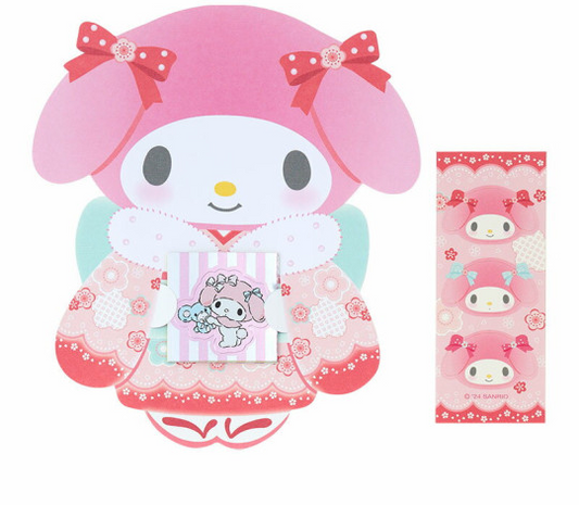 SANRIO ORIGINAL MY MELODY KIMONO DECORATIVE ENVELOPE SET