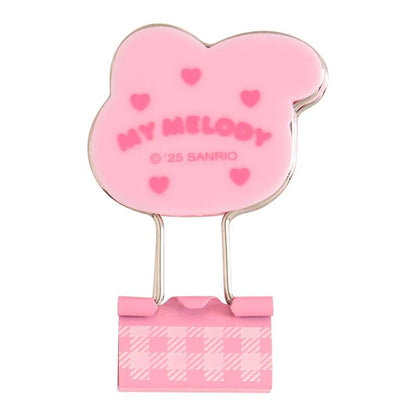 SANRIO MY MELODY 3 PC DOUBLE CLIP SET