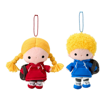 SANRIO ORIGINAL PATTY & JIMMY MASCOT HOLDER SET (COUPLE LOOKBOOK)