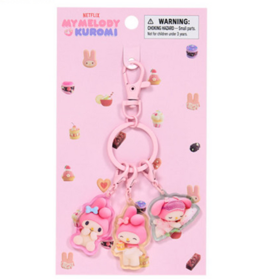 SANRIO ORIGINAL MY MELODY ACRYLIC KEYCHAIN NETFLIX