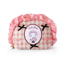 SANR ORIGINAL HELLO KITTY  POUCH DREAM RIBBON