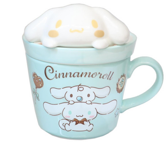 SANRIO ORIGINAL CINNAMOROLL MASCOT MUG CAFE LATTE ART