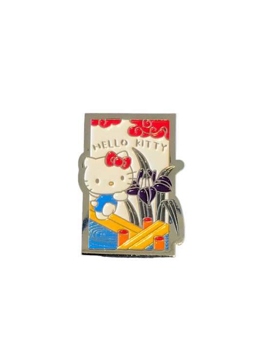 SANRIO HELLO KITTY PIN BADGE HANAFUDA MIX