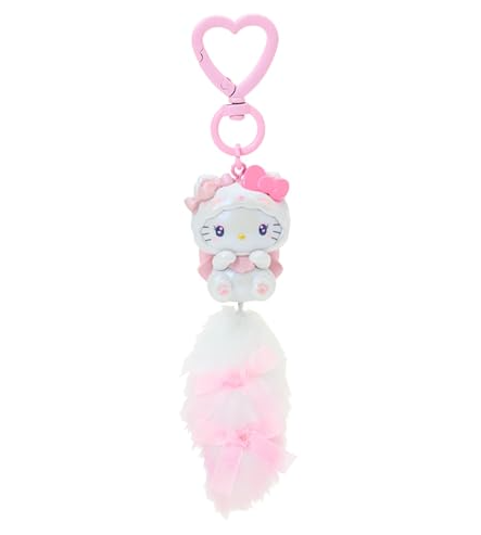 SANRIO ORIGINAL HELLO KITTY DANGLING TAIL MASCOT STRAP MILKY KITTEN