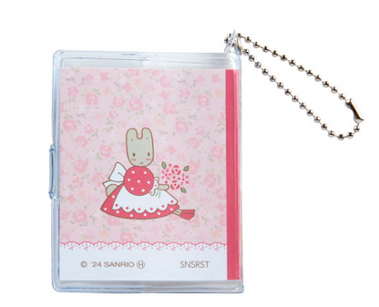 SANRIO ORIGINAL MARRON CREAM MINI BOOK KEYCHAIN RETRO