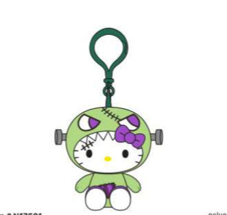 SANRIO HELLO KITTY MASCOT CLIP ON KAIJU TOKIMON HALLOWEEN TOKIDOKI