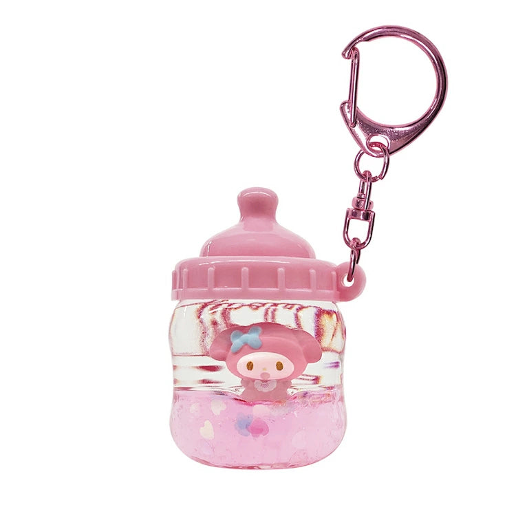 SANRIO MY MELODY PUKA PUKA BABY BOTTLE KEY CHARM