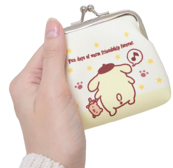 SANRIO JAPAN ORIGINAL POMPOMPURIN GAMAGUCHI COIN PURSE / POUCH