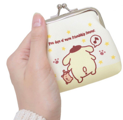 SANRIO JAPAN ORIGINAL POMPOMPURIN GAMAGUCHI COIN PURSE / POUCH