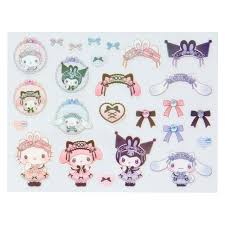 SANRIO ORIGINAL CHARACTERS DREAM RIBBON STICKERS PACK