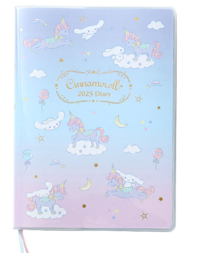 SANRIO JAPAN ORIGINAL CINNAMOROLL DIARY BOOK B6 2025 CALENDAR