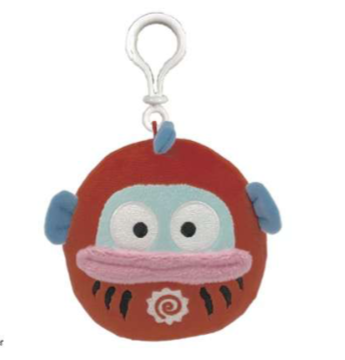 SANRIO HANGYODON MASCOT CLIP ON DARUMA