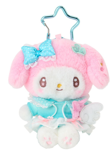 SANRIO ORIGINAL MY MELODY SPARKLING WISH WINGS MASCOT HOLDER