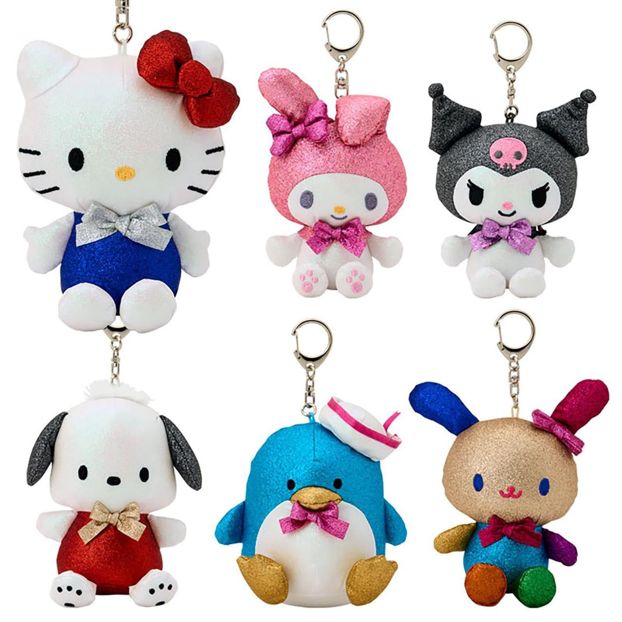 SANRIO ORIGINAL SECRET MASCOT HOLDER WITH CARABINER KIRAKIRA WINTER