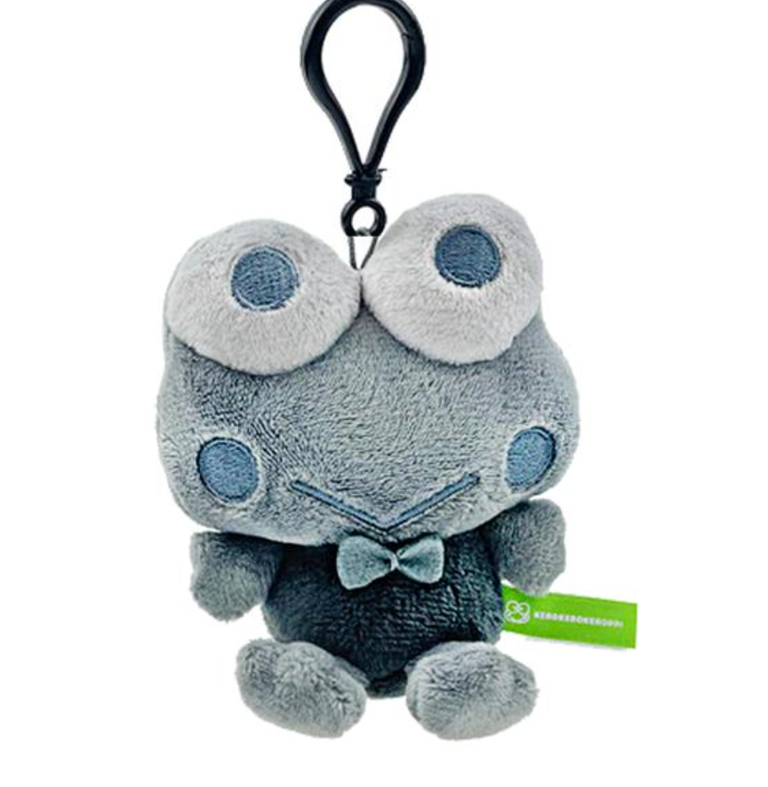 SANRIO ORIGINAL KEROPPI MASCOT CHARM ASH MONOCHROME