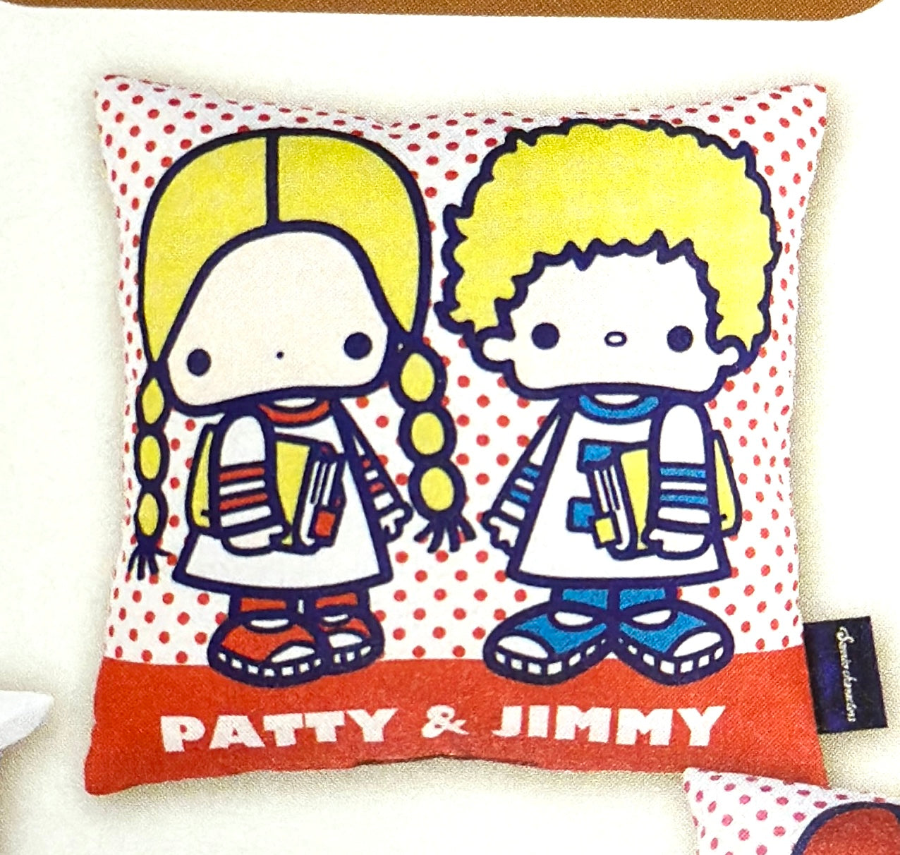 SANRIO ORIGINAL PATTY & JIMMY CUSHION 2023 RETRO 12