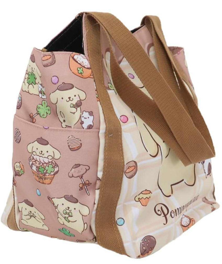 SANRIO JAPAN ORIGINAL POMPOMPURIN DESSERT PARTY BALLON TOTE BAG