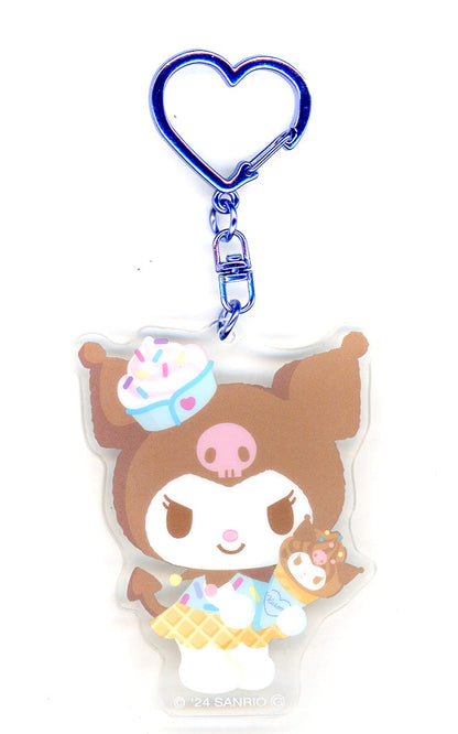 SANRIO CHARACTERS ICE CREAM ACRYLIC KEYCHAIN BLIND BOX