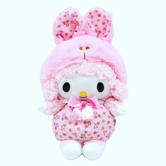 MY SWEET PIANO FLOWER BUNNY PLUSH 10 INCHES