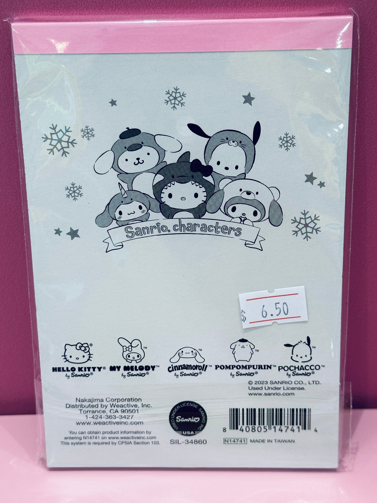 SANRIO CHARACTERS MINI DRAWING BOOK ICE ISLAND / 12