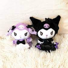 SANRIO JAPAN ORIGINAL KUROMI KEYCHAIN MASCOT PERMIUM LADY PURPLE