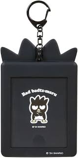 SANRIO JAPAN ORIGINAL BADTZ MARU LANYARD WITH KEYCHAIN PHOTO FRAME