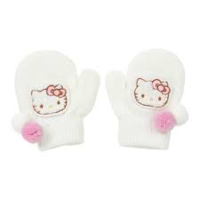 SANRIO HELLO KITTY KIDS STRETCH MITTEN GLOVES CHILDREN SIZE