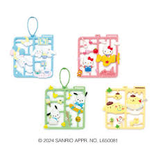 SANRIO ORIGINAL CHARACTERS PLAT COLLECTION CHARMS
