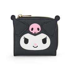 SANRIO ORIGINAL KUROMI FACE  KATAFUTA TSUWORIUOLETO WALLET