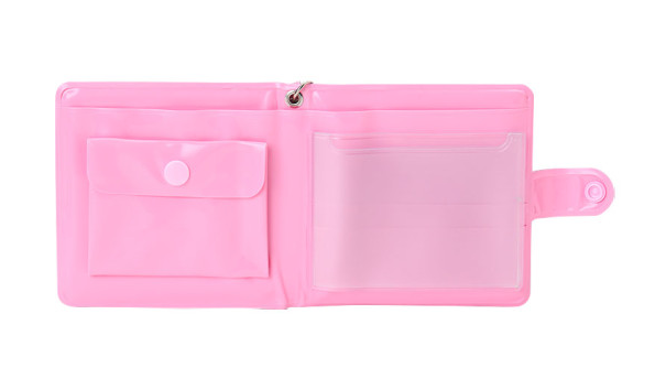SANRIO ORIGINAL HELLO KITTY VINYL WALLET PINK (I LOVE HELLO KITTY)