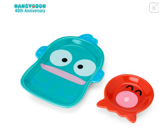 SANRIO ORIGINAL HANGYODON 40 PLATE SET 40TH ANNIVERSARY HAPPY LIFE