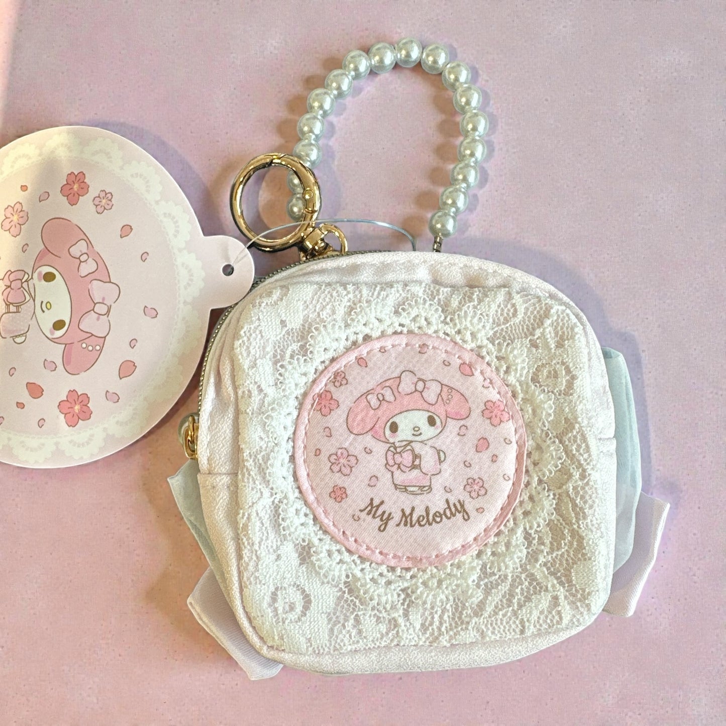 SANRIO ORIGINAL MY MELODY 50TH ANNIVERSARY KIMONO POUCH