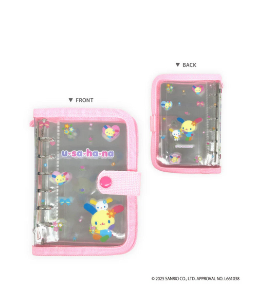 SANRIO ORIGINAL USAHANA SEAL BINDER PINK