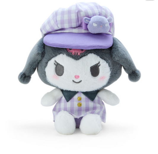 KUROMI GINGHAM CAP PLUSH S