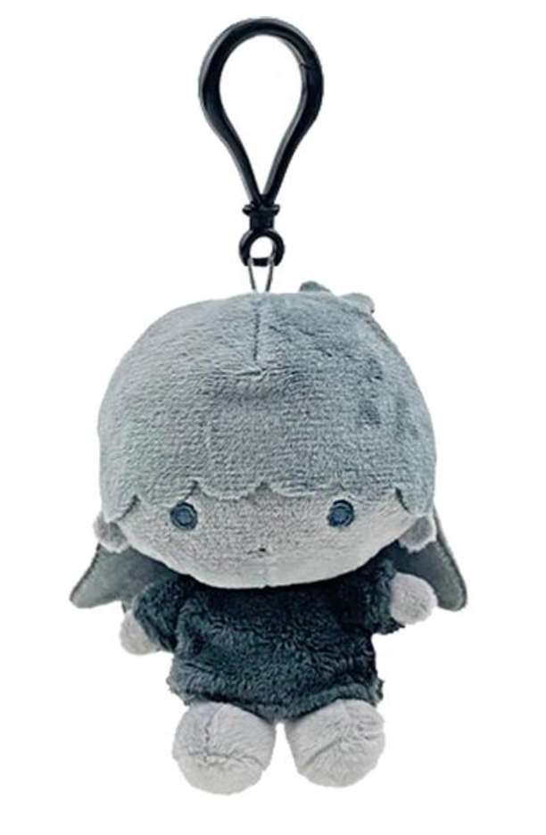 SANRIO ORIGINAL LITTLE TWIN STARS LALA MASCOT CHARM ASH MONOCHROME
