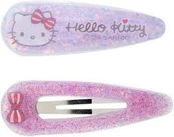 SANRIO JAPAN ORIGINAL HELLO KITTY  HAIR CLIP SET