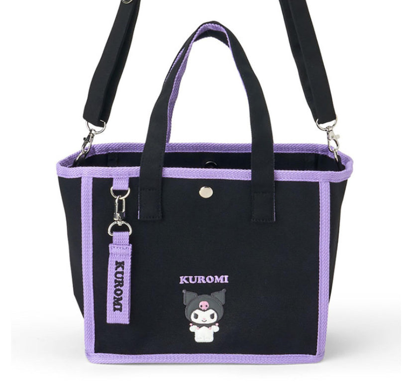 SANRIO KUROMI 2-WAY MINI TOTE BAG SHOULDER BAG