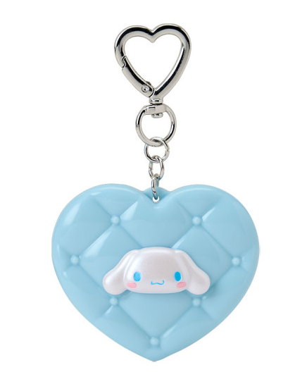 SANRIO ORIGINAL CINNAMOROLL MIRROR MASCOT KEYCHAIN METALLIC
