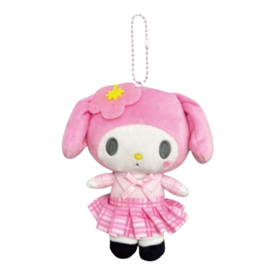 SANRIO MY MELODY UNIFORM BALL CHAIN MASCOT POUCH