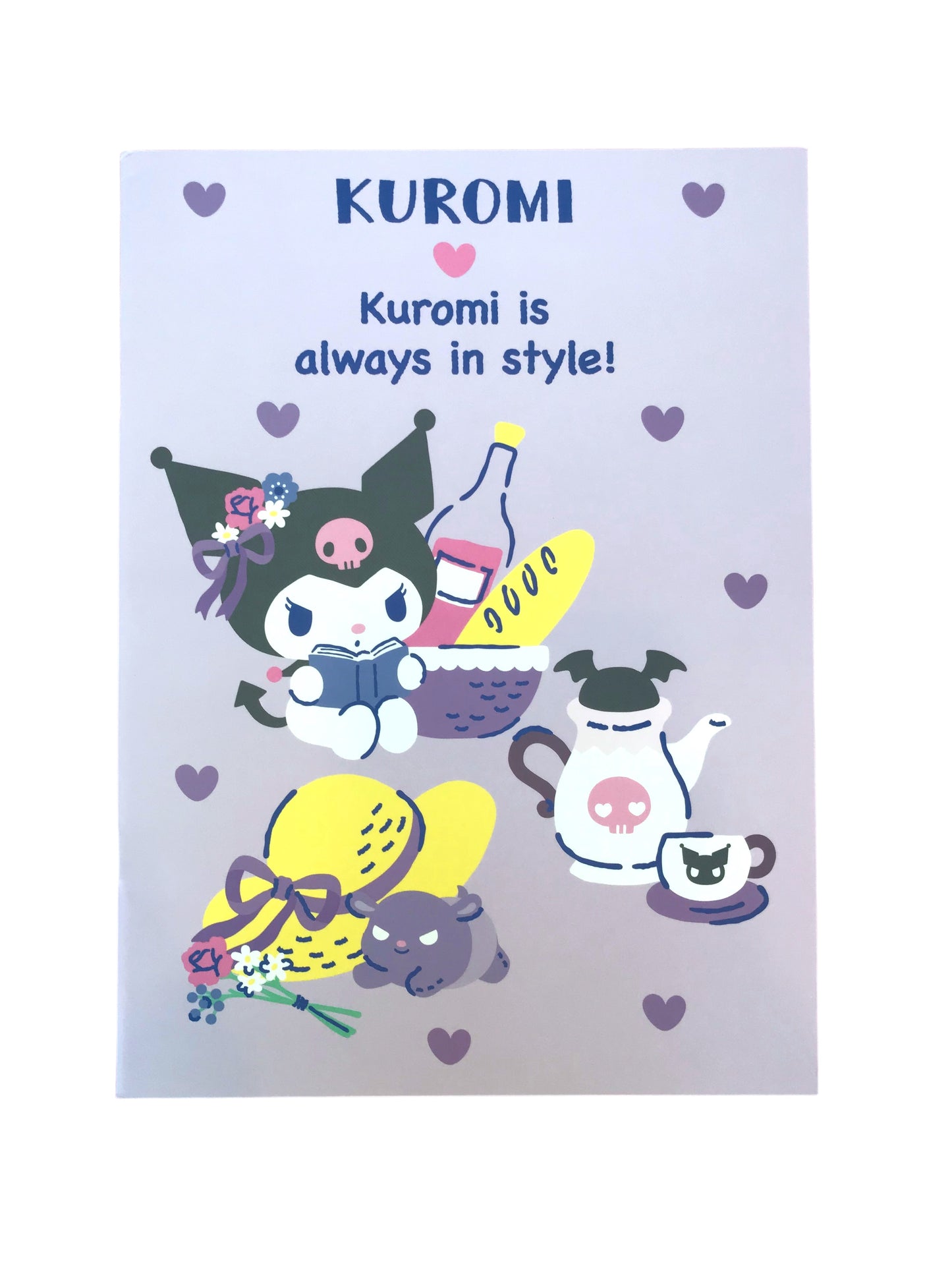 SANRIO JAPAN ORIGINAL KUROMI B5 NOTEBOOK