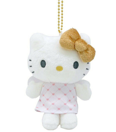 SANRIO ORIGINAL HELLO KITTY MASCOT CHARM / PLUSH ANGEL WHITE 2025