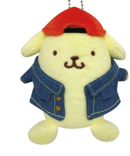 SANRIO JAPAN ORIGINAL POMPOMPURIN MASCOT / PLUSH VINTAGE RETRO