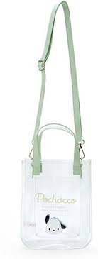 SANRIO JAPAN ORIGINAL POCHACCO CLEAR SHOULDER HANDBAG