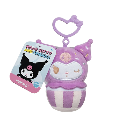 SANRIO HELLO KITTY AND FRIENDS 4" CLIP ON PLUSH