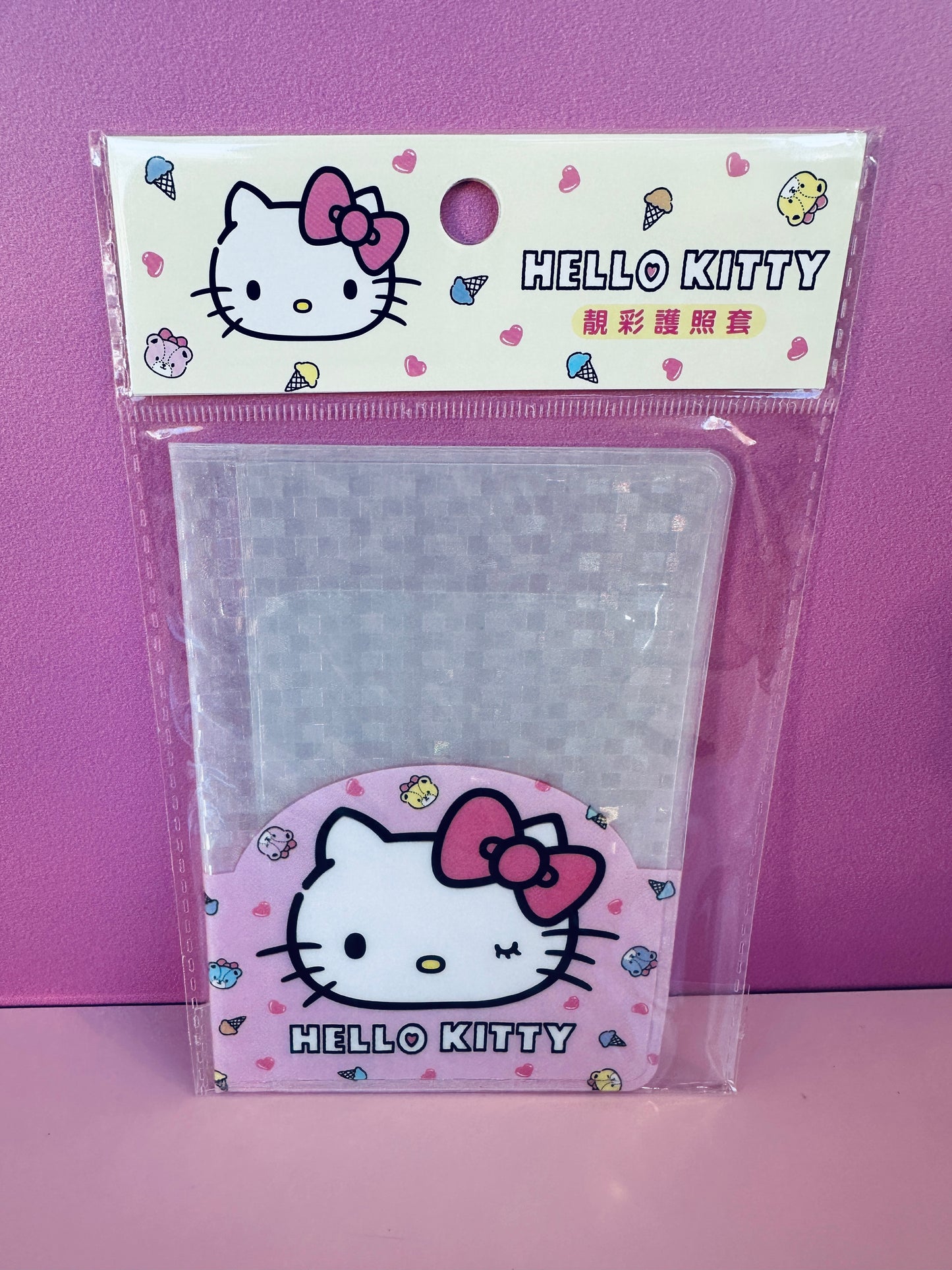 SANRIO HELLO KITTY PASSPORT HOLDER VINYL