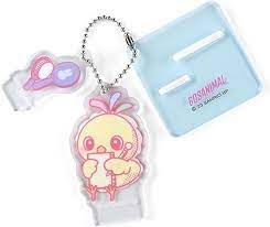 SANRIO JAPAN ORIGINAL BOSATORI BOSANIMARU SERIES ACRYLIC KEY CHAIN