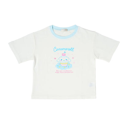 SANRIO CINNAMOROLL WHITE KIDS TSHIRT (120 CM)